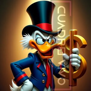 Tío Gilito Icono del Dinero – Edición Premium