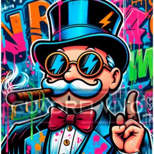 Monopoly Power – Luxury Street Art