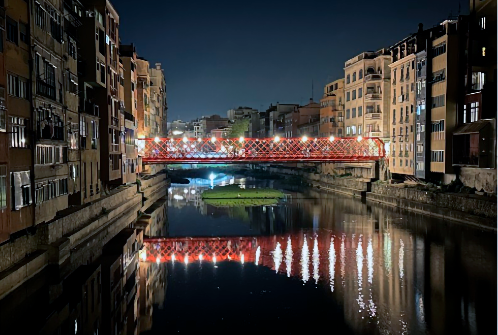 Girona Night Bridge