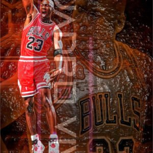 Chicago Bulls Icon – Jordan Poster Exclusivo