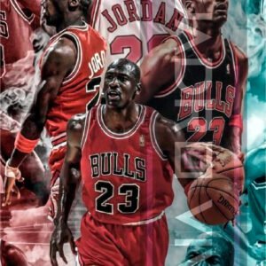 Jordan 23 Collage Épico – La Leyenda del Baloncesto