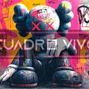 KAWS Street Pop – Arte Urbano Premium