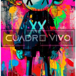 KAWS Street Colors – Arte Urbano Explosivo