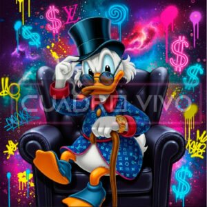 Pato Elegante Galáctico – Street Luxury Edition