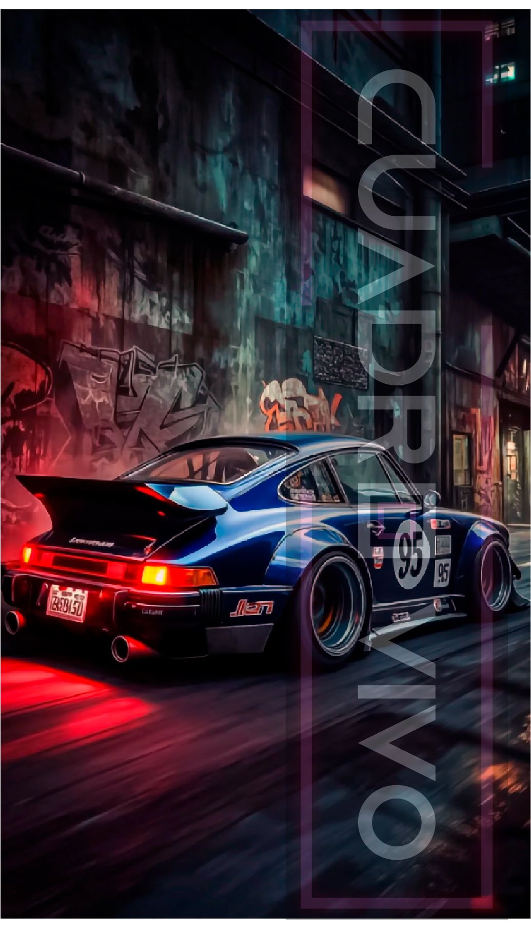 Neones y Asfalto – Espíritu Porsche 95